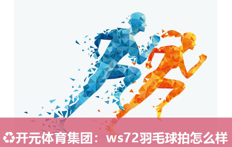 ws72羽毛球拍怎么样